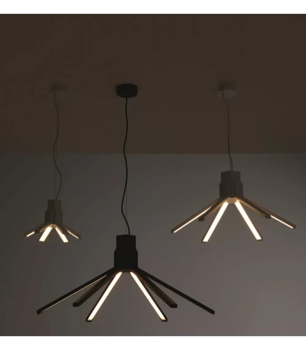 Lampade A Soffitto | mm lampadari Aster, Sospensione A 6 Luci Grande