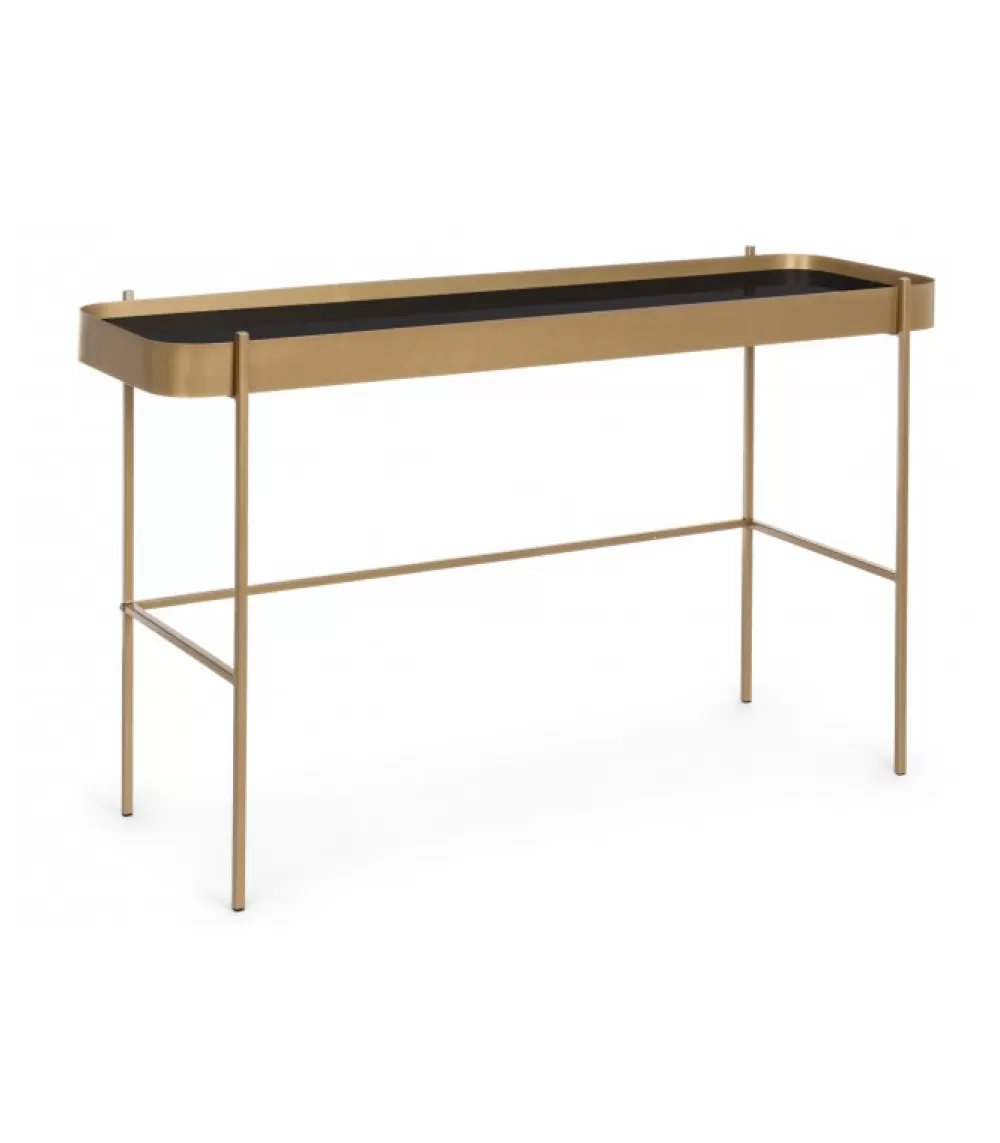 Composizioni Ingresso^CONTEMPORARY STYLE Consolle Rashida Oro 120X43