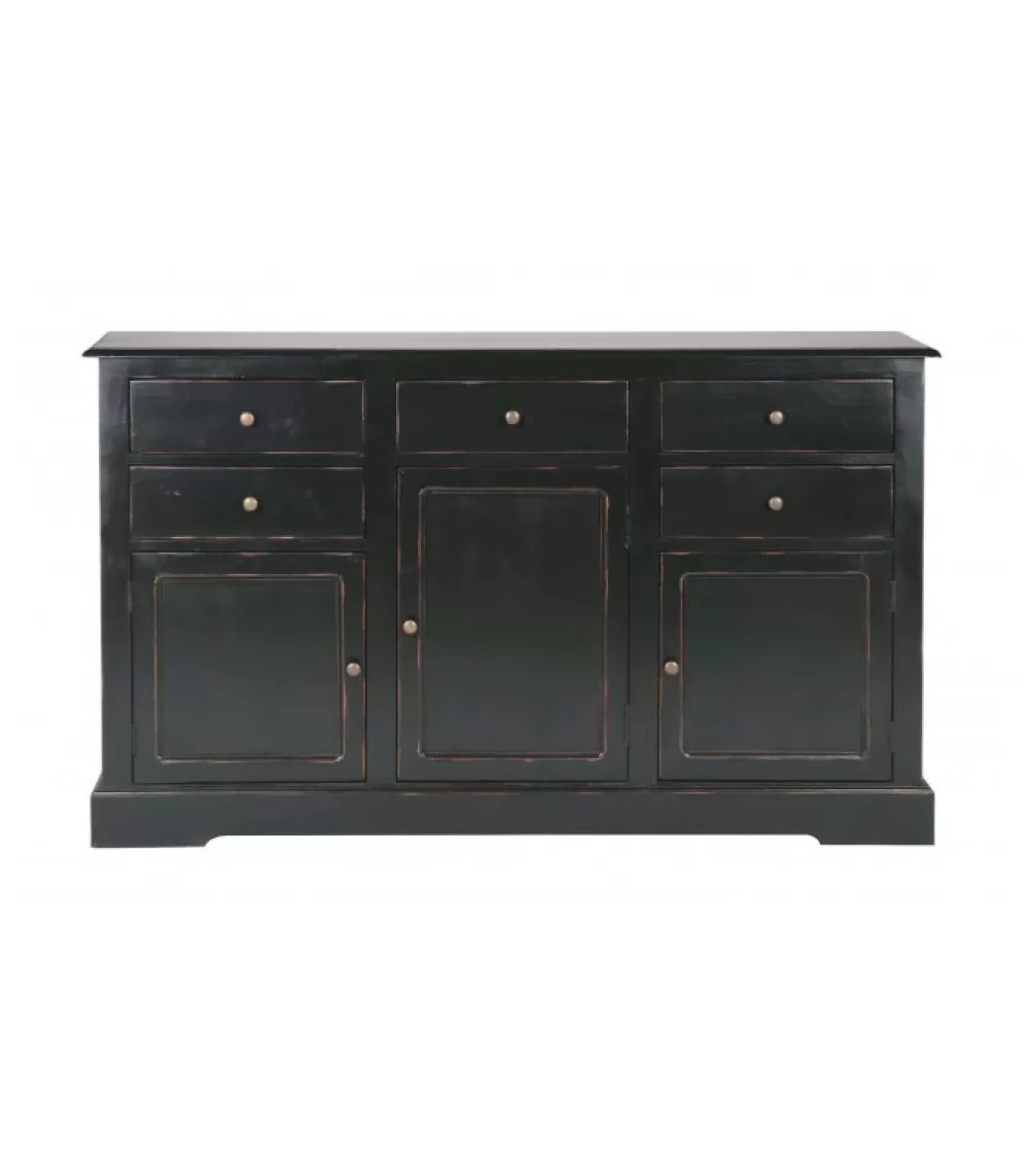 Credenze E Madie^CONTEMPORARY STYLE Credenza 3A-5C Jefferson Nero