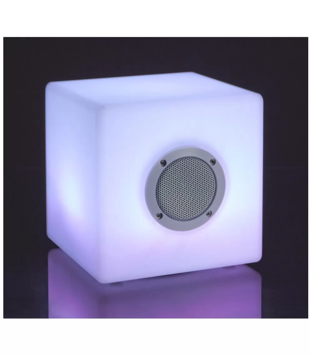 Arredo Bar Per Esterni | CONTEMPORARY STYLE Lampada Led Cubo Speaker Pe 20X20