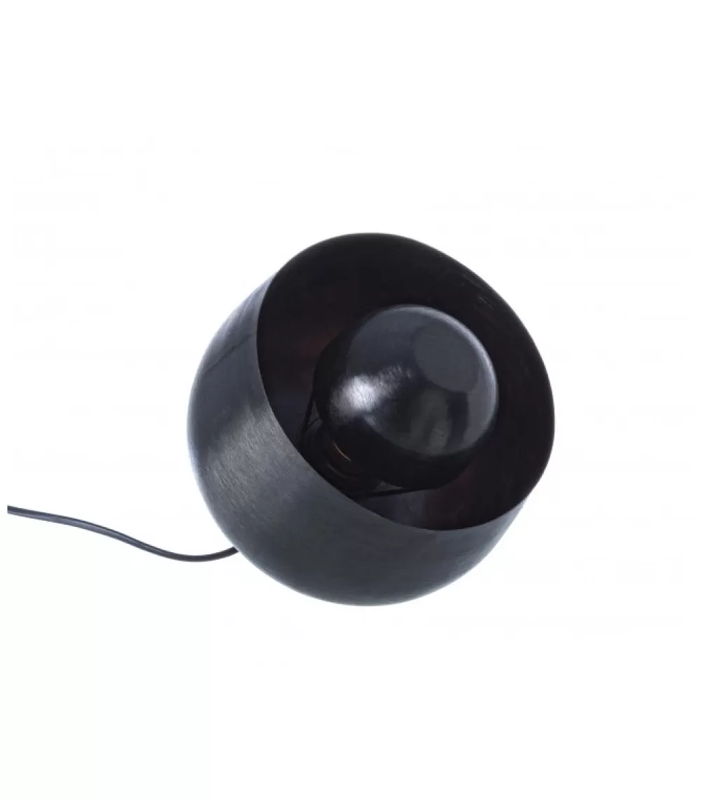 Lampade Da Tavolo | CONTEMPORARY STYLE Lampada Tavolo Ishan Nero S