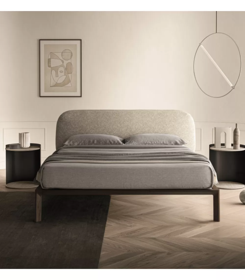 Letti^SANTA LUCIA Letto Ander, Dal Design Morbido