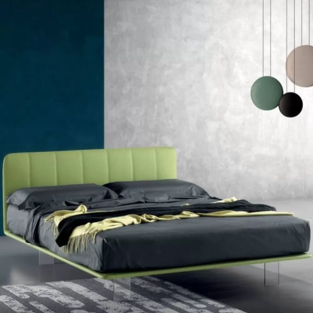 Letti | SAMOA LETTI Letto Clever, Design E Ingombri Contenuticon Testiera Trapuntata