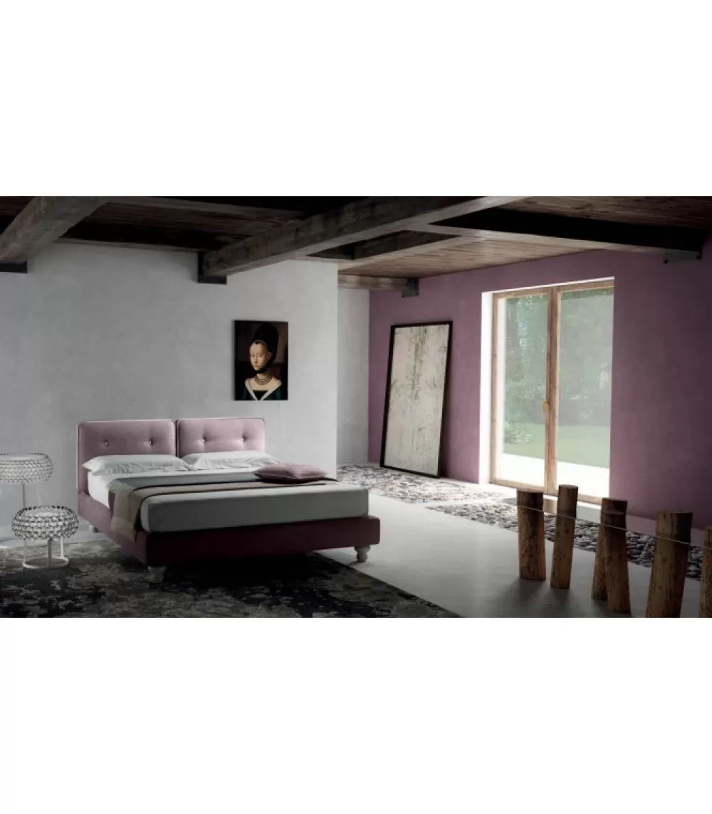 Letti | SAMOA LETTI Letto Nice Lift Con Struttura Completamente Imbottita E Sfoderabile