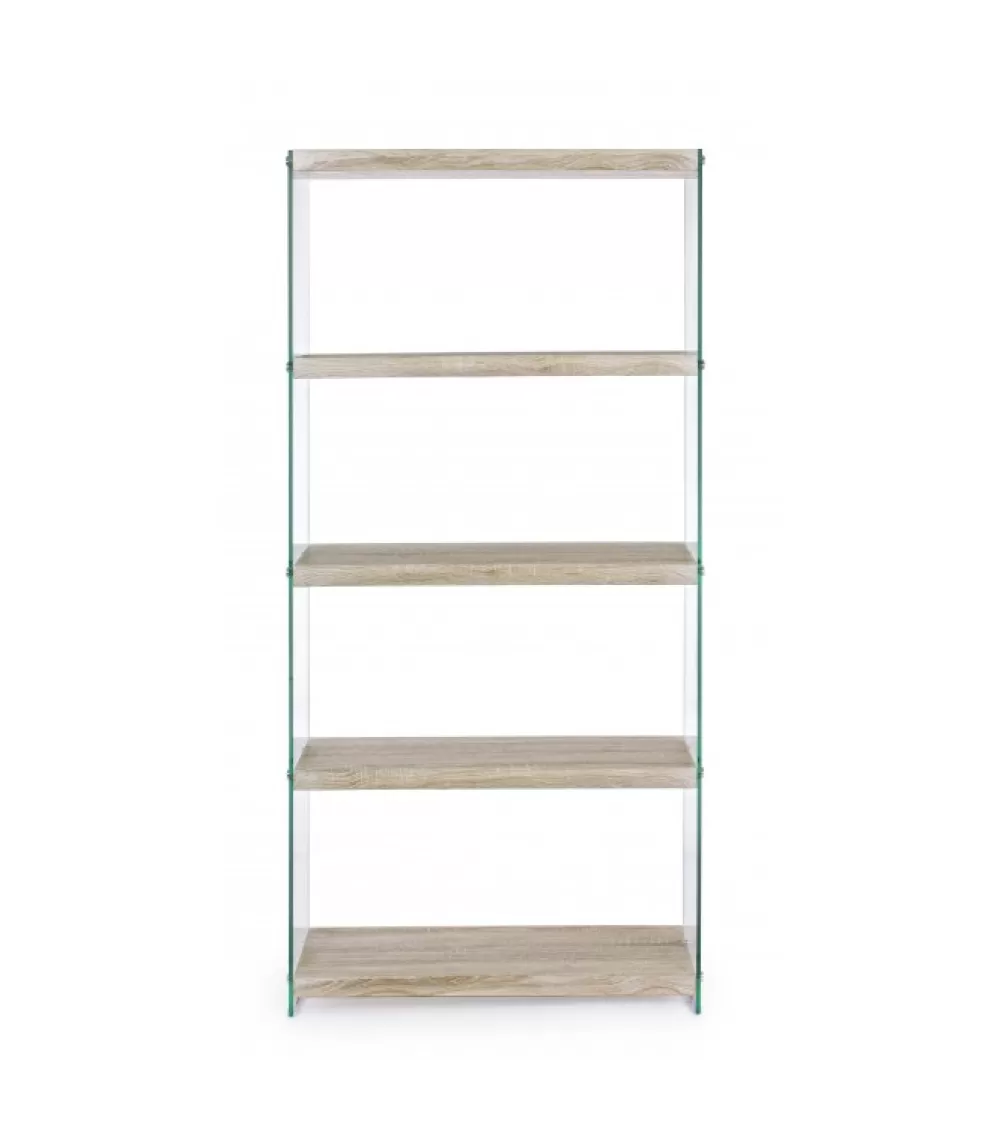 Librerie A Terra^CONTEMPORARY STYLE Libreria Sury Rovere 75X29,5 H160