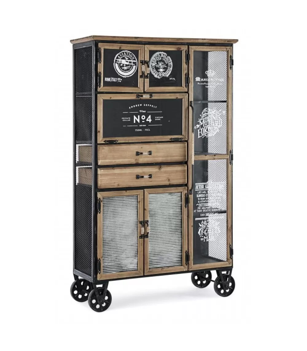 Credenze E Madie | CONTEMPORARY STYLE Mobile C-Ruote 6A-2C Liverpool