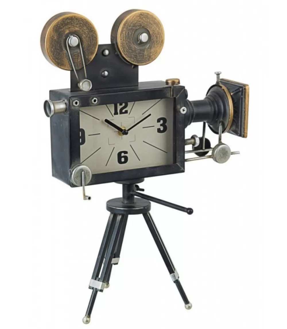 Specchiere-Quadri-Orologi^CONTEMPORARY STYLE Orologio Da Tavolo Charles Cinema