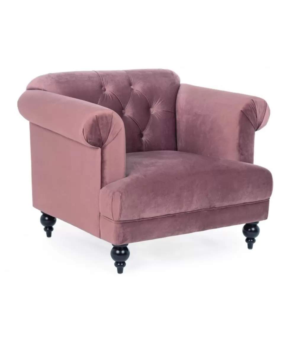 Poltrone^CONTEMPORARY STYLE Poltrona Blossom Rosa Antico