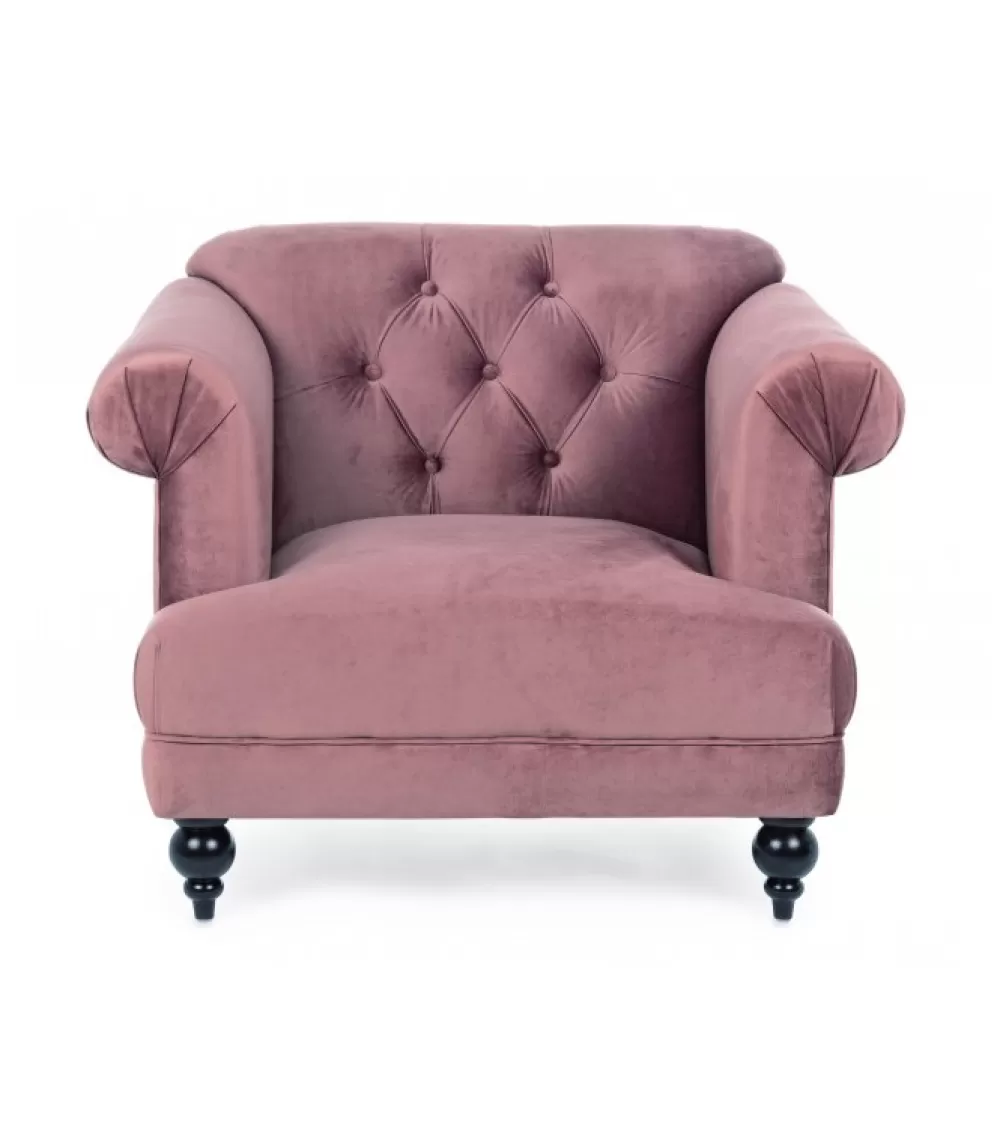 Poltrone^CONTEMPORARY STYLE Poltrona Blossom Rosa Antico