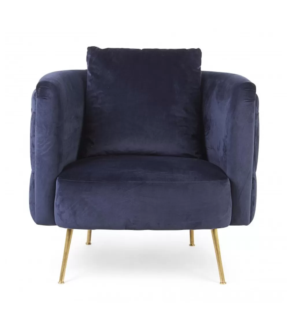 Poltrone^CONTEMPORARY STYLE Poltrona Tenbury Blu