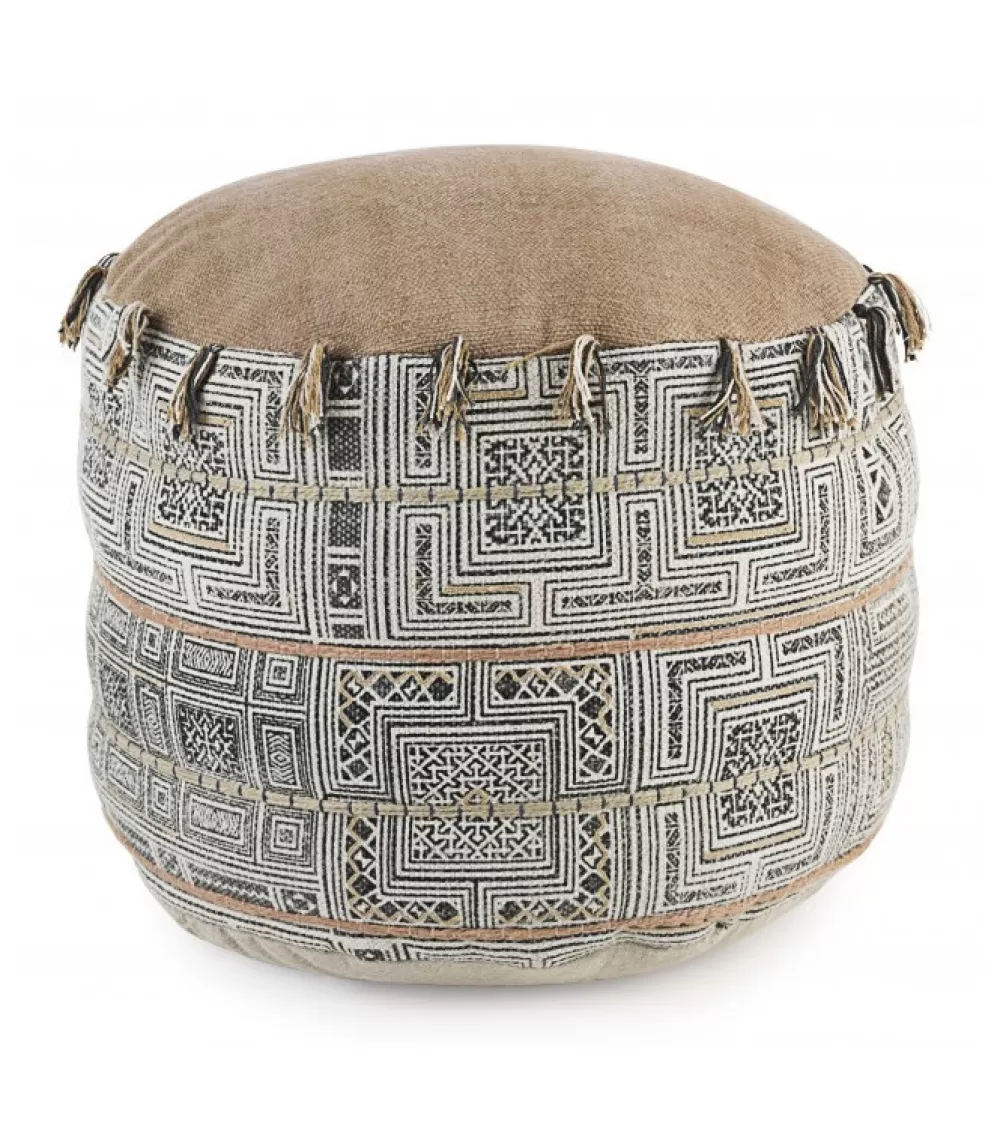 Pouf / Cuscini Arredo^CONTEMPORARY STYLE Pouf Tilak Desert D50