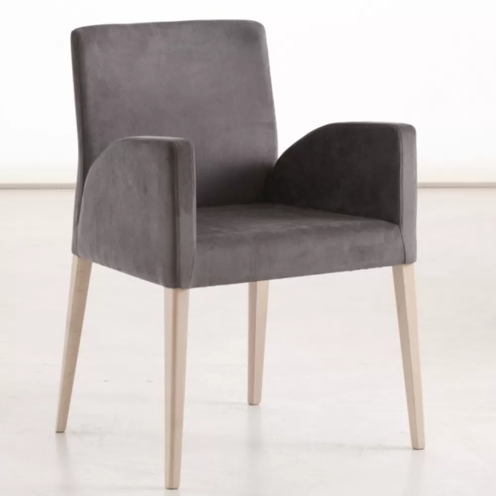 Sedie Con Braccioli | SEDIT Sedia Imbottita Lucrezia Lounge