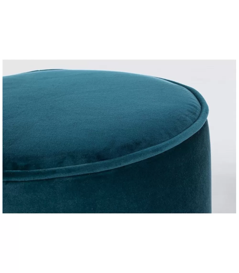 Tavolini Da Salotto | CONTEMPORARY STYLE Set2 Tavolino-Pouf Annika Blu Pavone