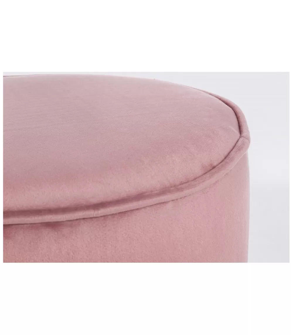 Tavolini Da Salotto | CONTEMPORARY STYLE Set2 Tavolino-Pouf Annika Rosa Antico