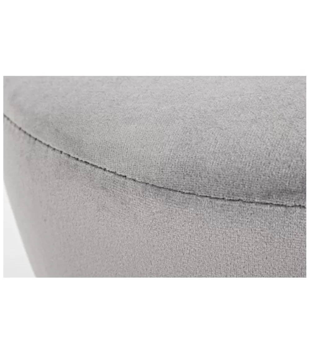 Pouf / Cuscini Arredo^CONTEMPORARY STYLE Sgabello Adeline Grigio