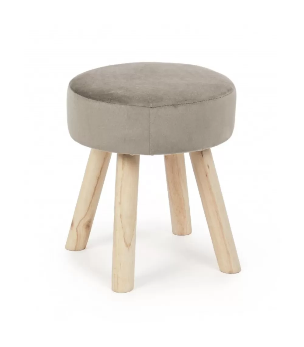 Pouf / Cuscini Arredo^CONTEMPORARY STYLE Sgabello Adeline Tortora