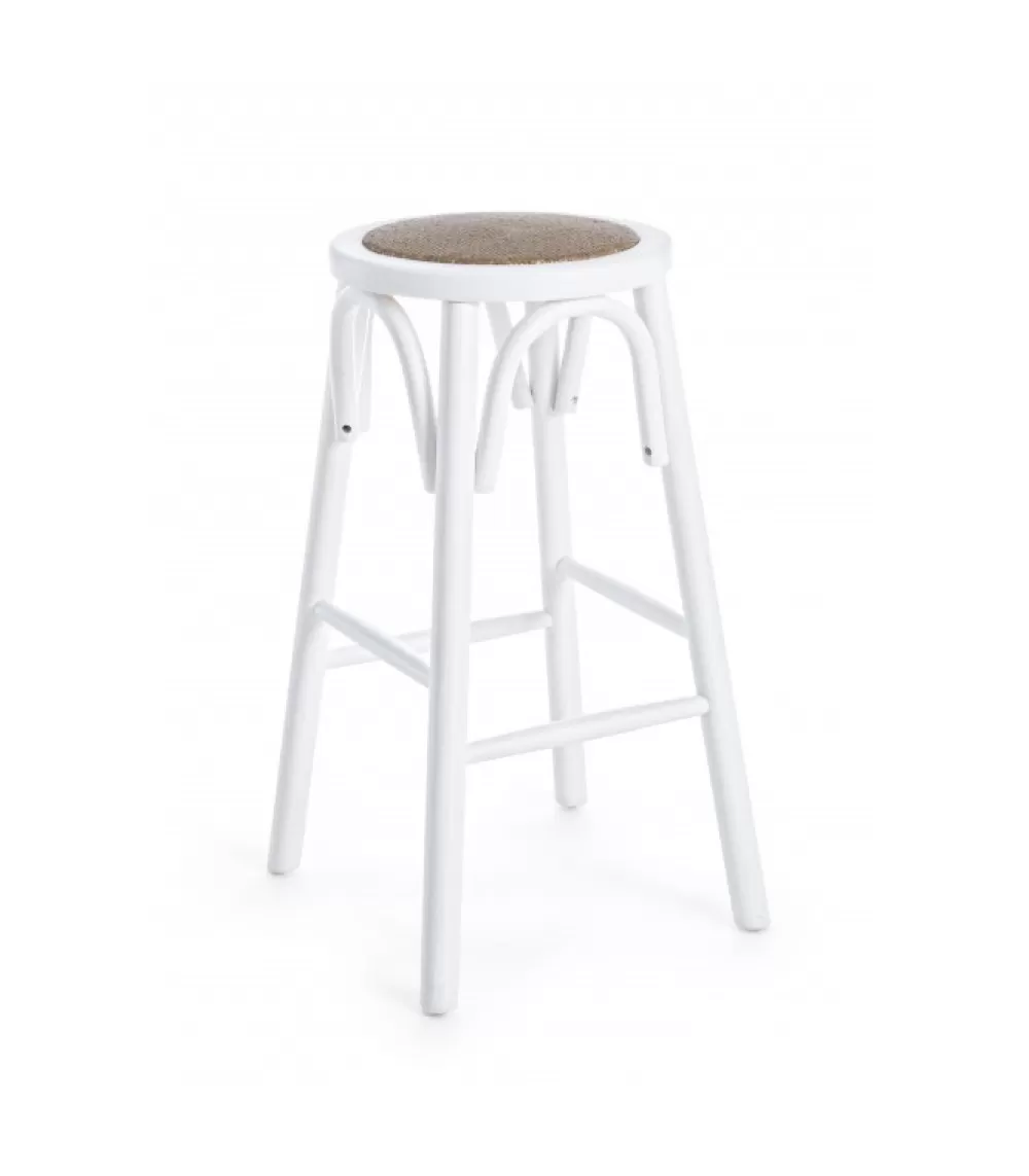 Sgabelli^CONTEMPORARY STYLE Sgabello Bar Circle Bianco