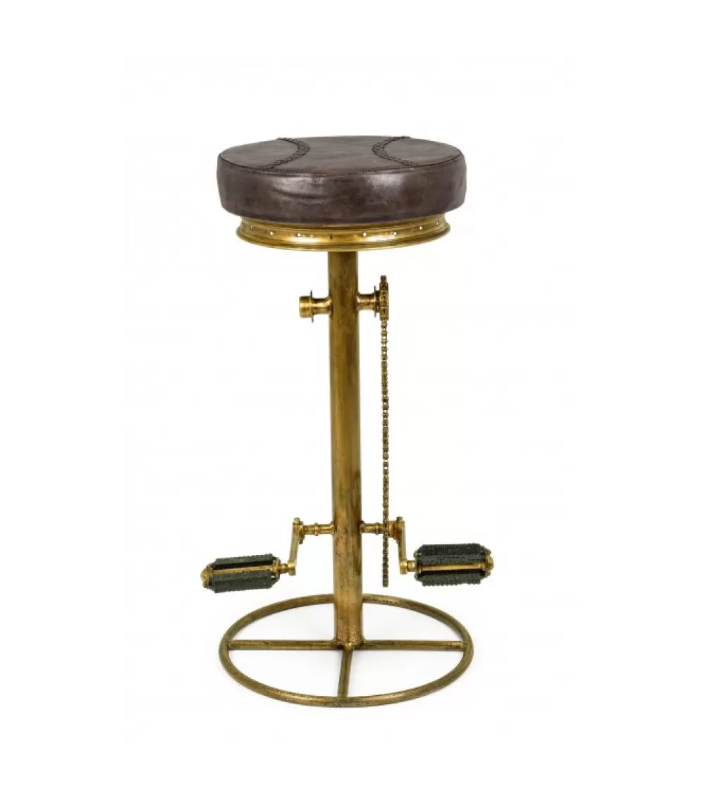 Sgabelli^CONTEMPORARY STYLE Sgabello Bar Cycle Oro H80