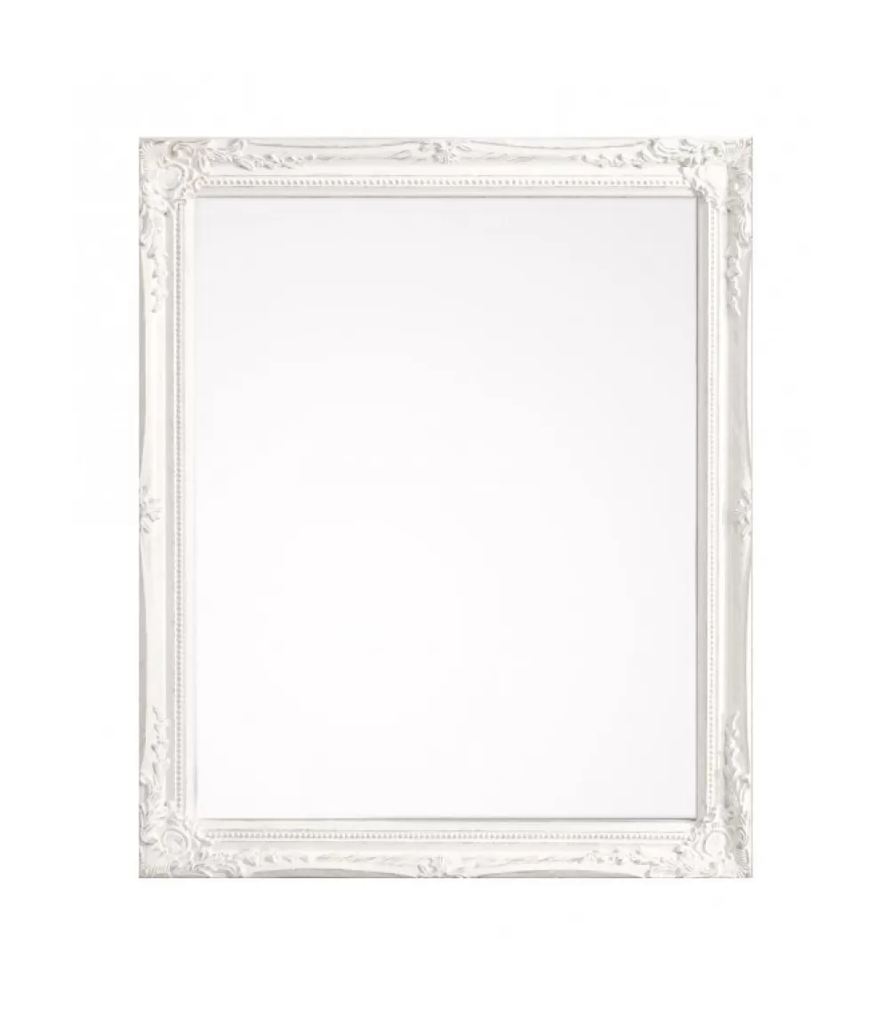 Specchiere-Quadri-Orologi^CONTEMPORARY STYLE Specchio Miro C-C Bianco 36X46