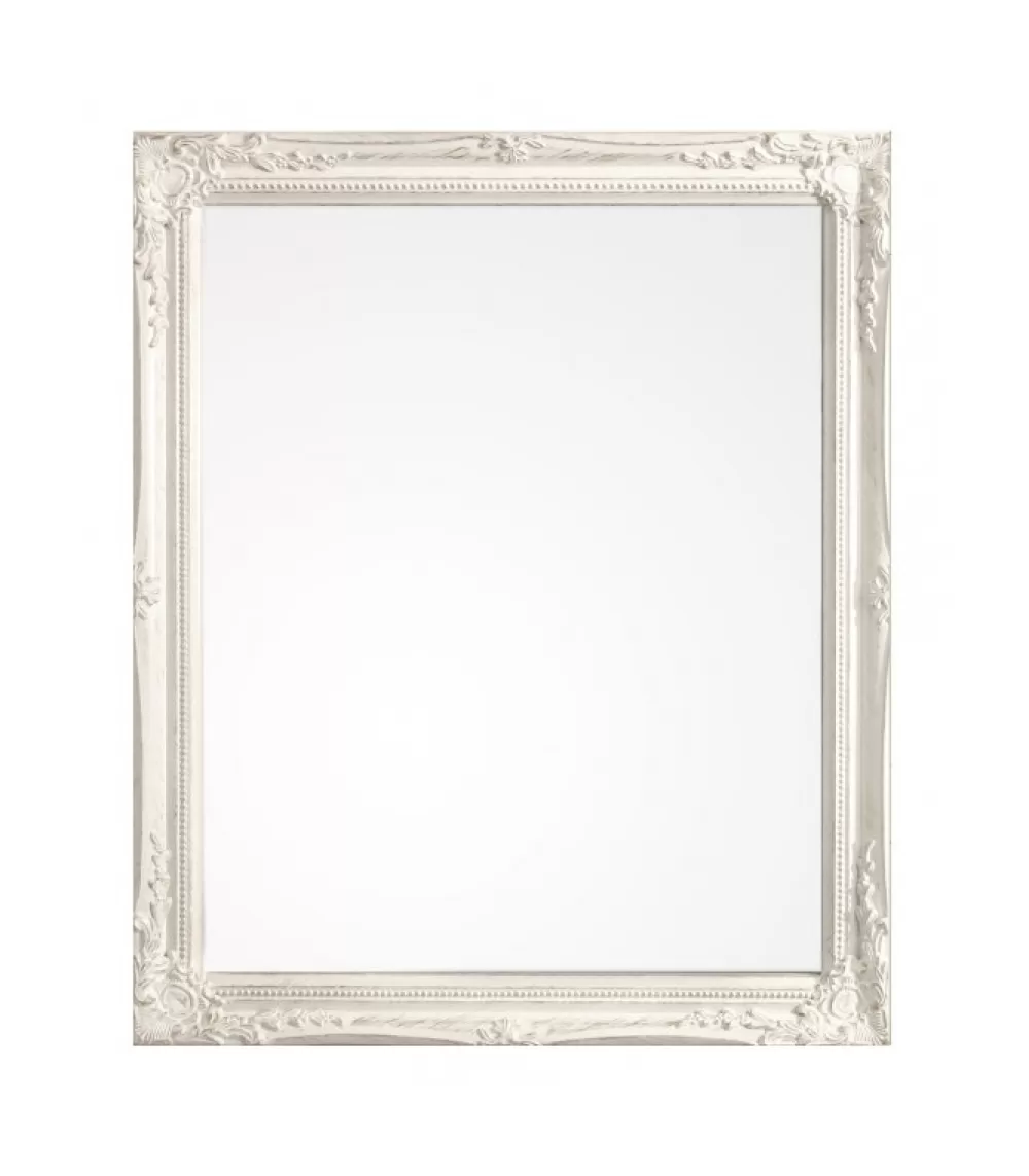 Specchiere-Quadri-Orologi^CONTEMPORARY STYLE Specchio Miro C-C Bianco 46X56