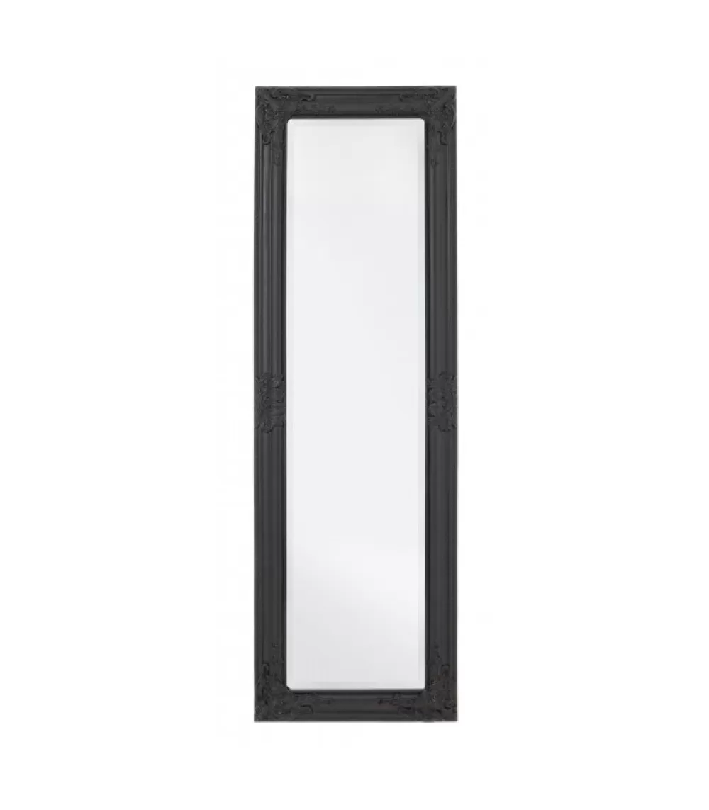 Specchiere-Quadri-Orologi^CONTEMPORARY STYLE Specchio Miro C-C Nero Opaco 42X132