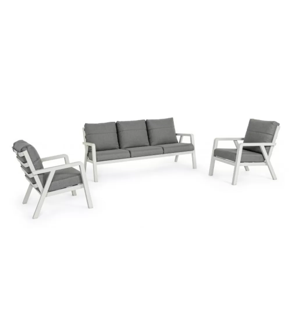 Seta Da Giardino | CONTEMPORARY STYLE Truman Set 3 Pezzi Salotto